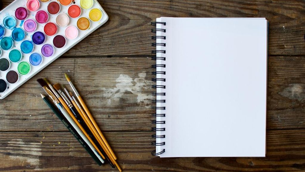 Watercolor paintings of a floral world around us